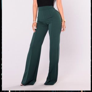 Dress pants hunter grenn✨📌